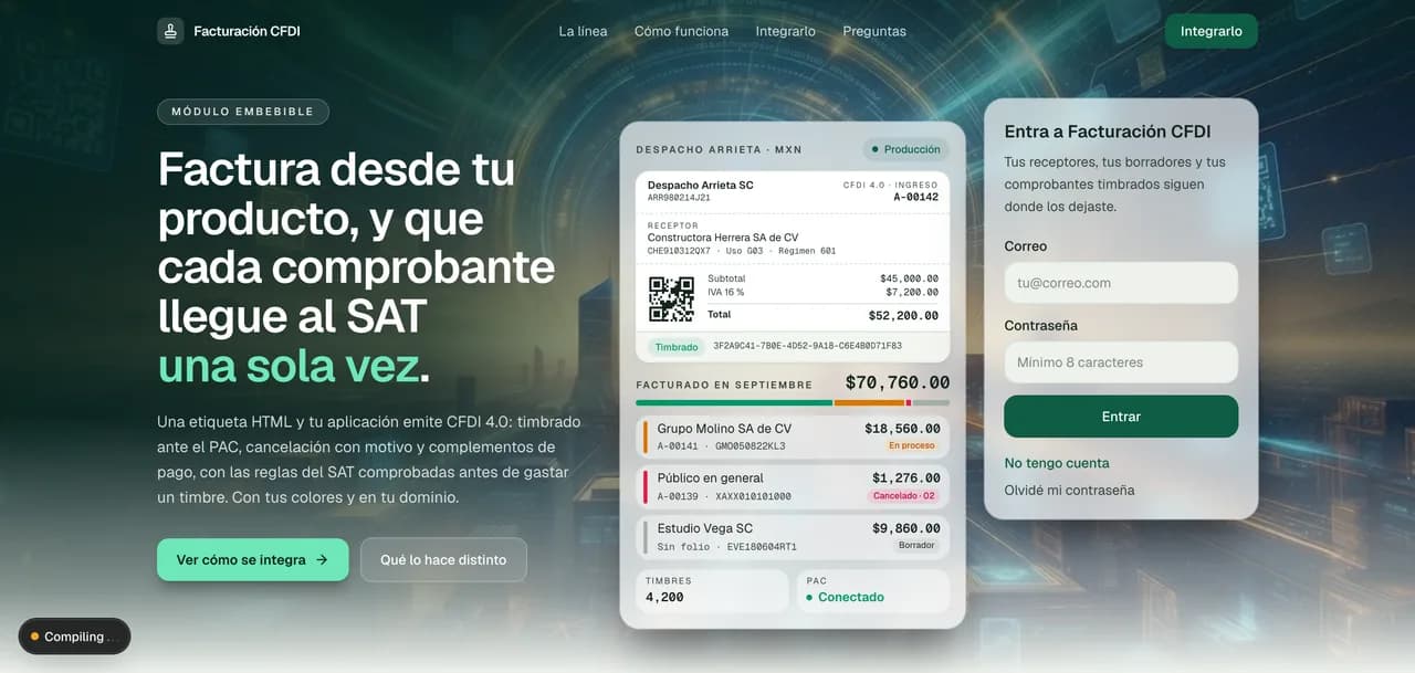 Facturación CFDI preview