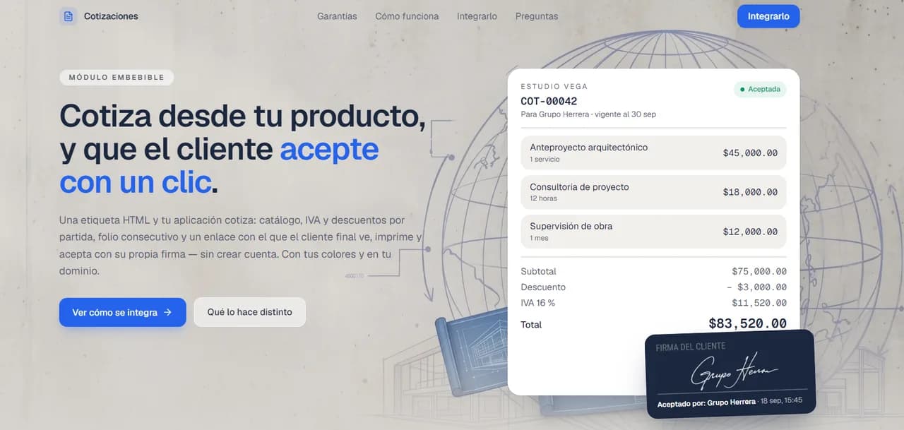 Cotizaciones preview