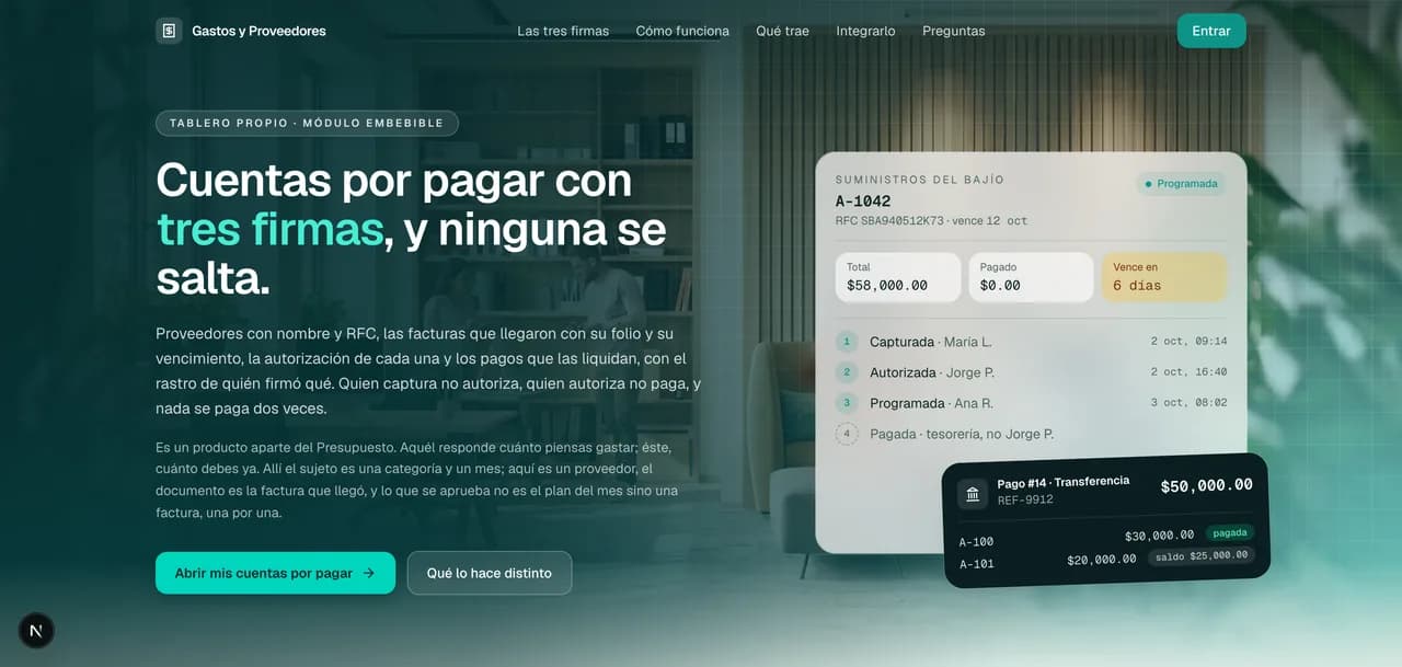 Gastos y Proveedores preview