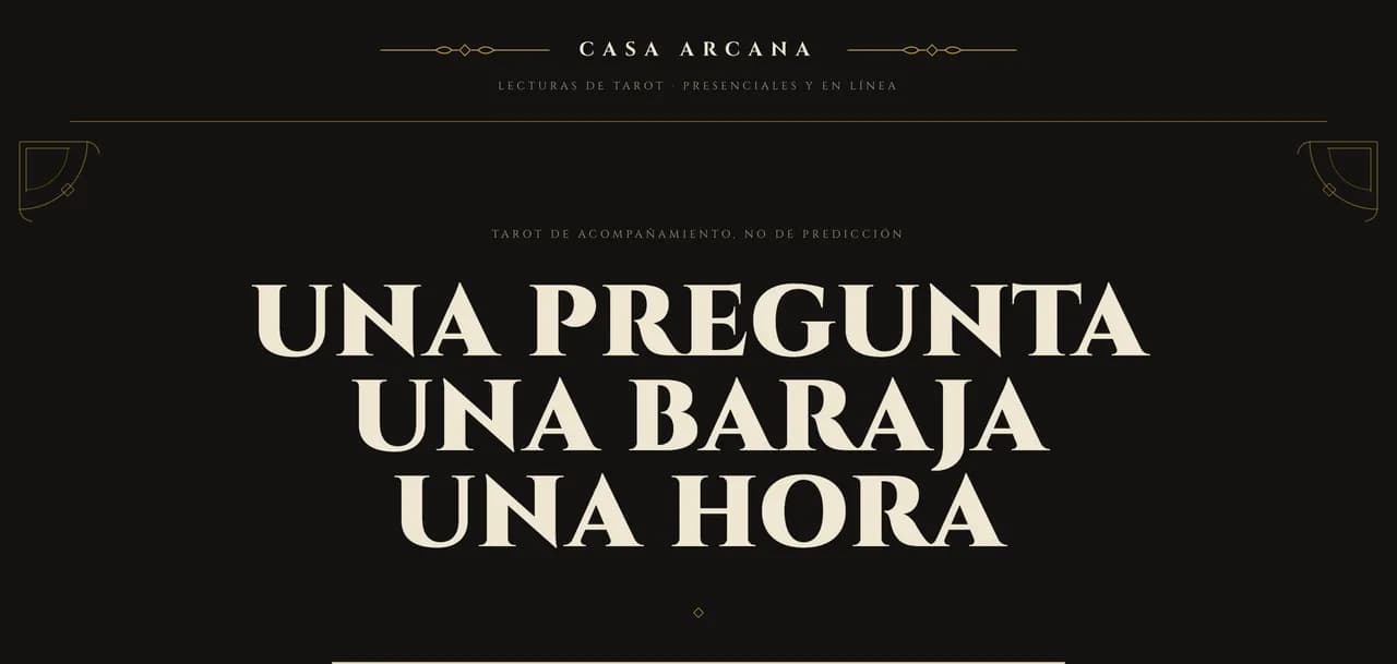 Casa Arcana preview
